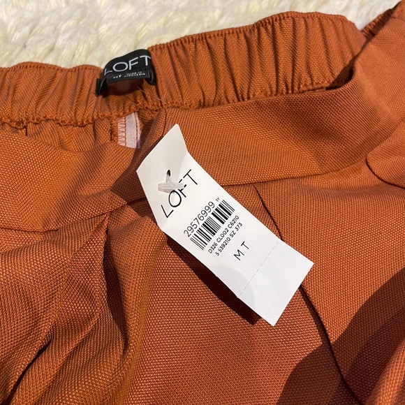 NWT Loft wide leg pleated pant size MT - Picture 5 of 5